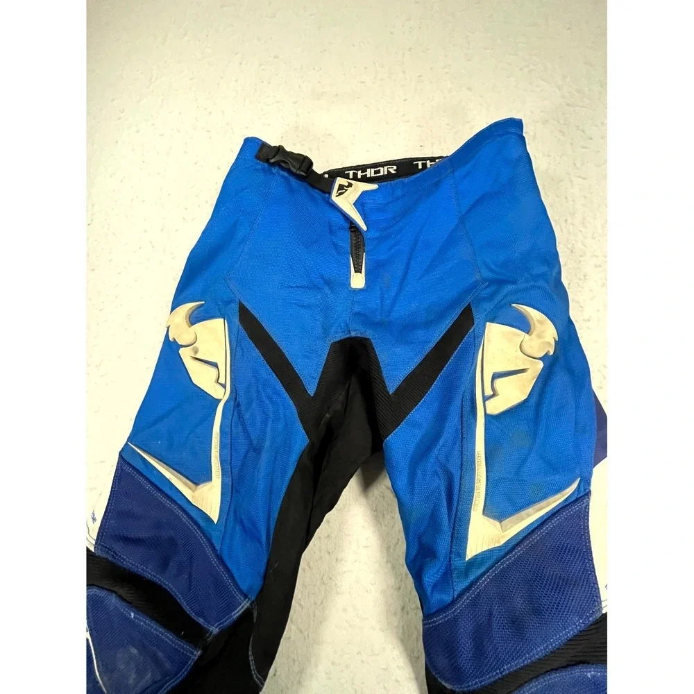 Thor MX Phase Off Road Motocross Pants Mens 30 Blue Dirt Bike Riding Outdoor
